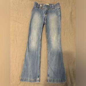 Abercrombie kids - Girls Low Rise Boot Cut Jeans Size 7/8 Long